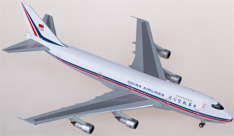 フェニックス・チャイナエアライン ボーイング747-200 B-1864 1:400 飛行機 組み立て済み旅客機モデル ディスプレイ