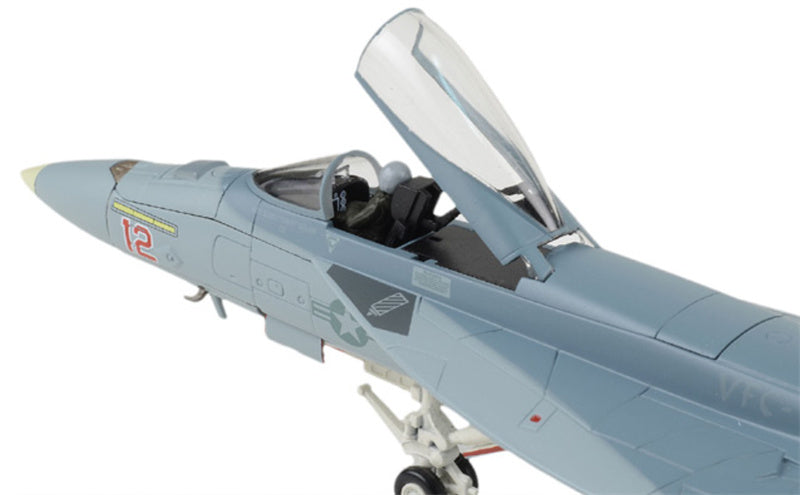 HOBBY MASTER F/A-18E Super Hornet  US Navy Mako Red 12 VFC-12 NAS Oceana June 2021 1:72 Aircraft Pre-built Model