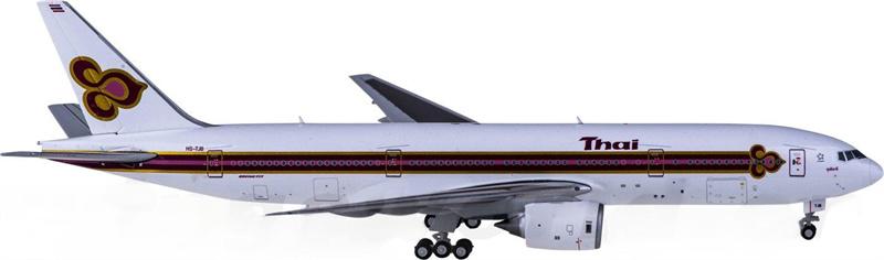 JC Wings Thai Airways Boeing 777-200 HS-TJB 1:400 Diecast Model view 1