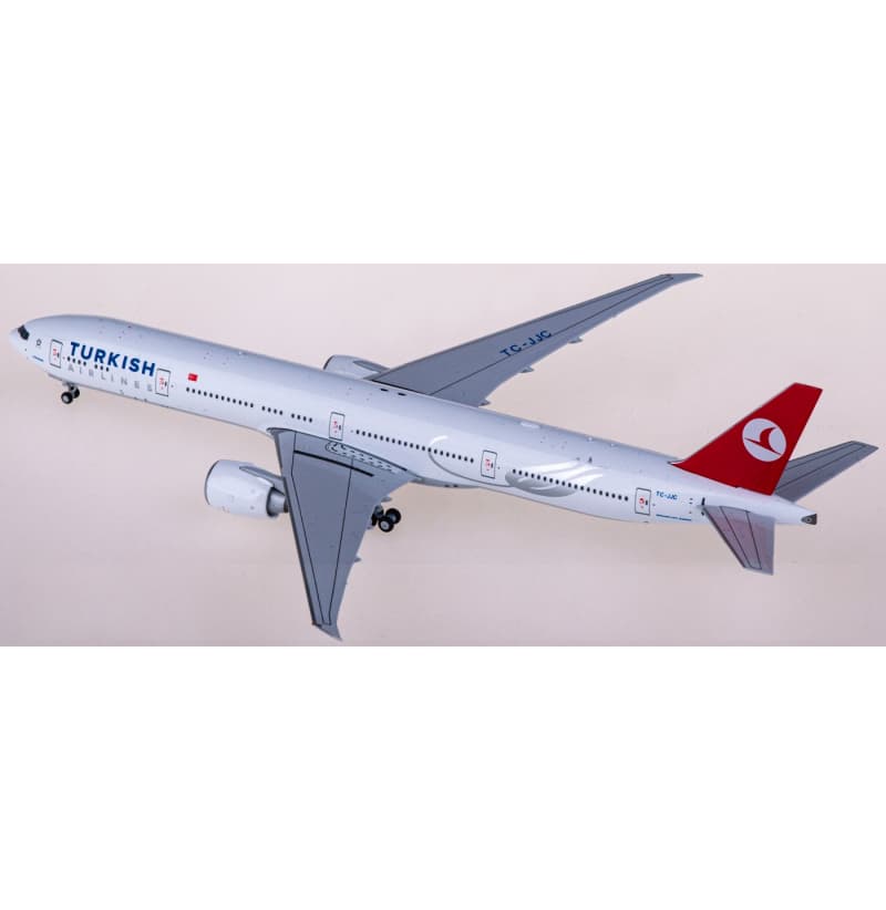 NG Models Turkish Airlines Boeing 777-300ER TC-JJC 1:400 Aircraft Pre-built  Airliner Model Display