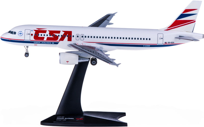 Herpa Czech Airlines Airbus A320 OK-GEA 1:200 ABS Model view 5