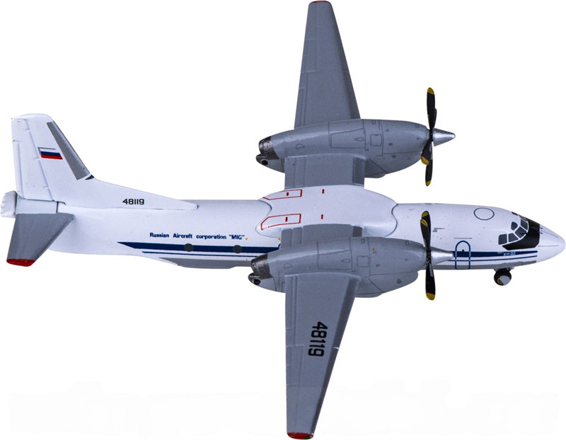 JC Wings Russian Aircraft Corporation Antonov AN-32 48119 1:400 Diecast Model view 4