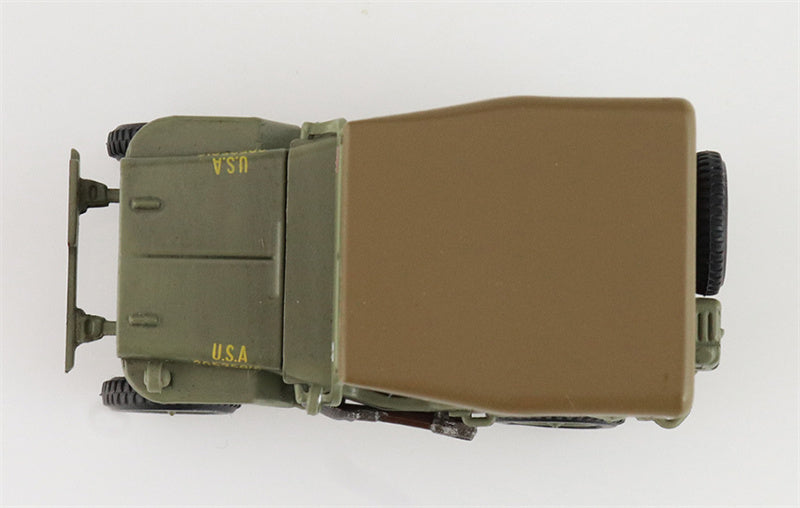 HOBBY MASTER US 1/4 ton Military Vehicle Leyte WWII 1945 Gen. Douglas MacArthur 1:72 Tank Pre-built Model