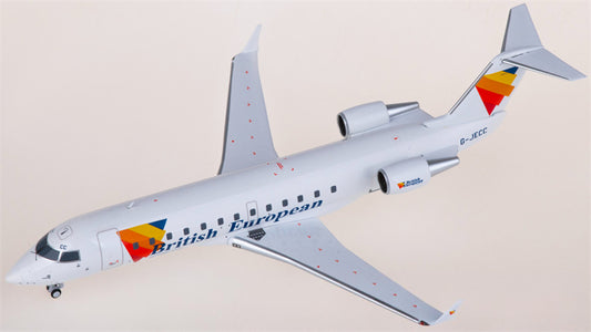 NG Models BEA Bombardier CRJ200ER G-JECC 1:200 Diecast Model view 1