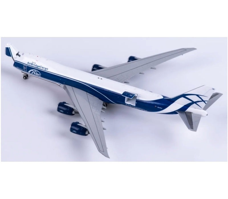 HX Models 1:400 Air Bridge Cargo Boeing 747-8F VQ-BLQ Interactive Series DIECAST Model