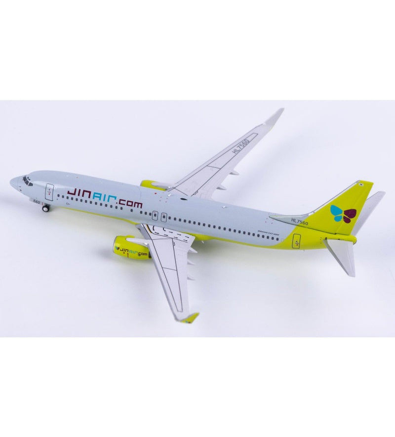 AeroPolaris 1:400 Jin Air Boeing 737-800 HL7560  DIECAST Model