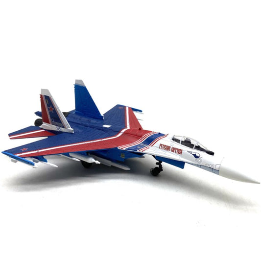 FLOZ Russian Warriors Performance Team Super Flanker SU-35 #55 Performance Aircraft 1:100 Aircraft Pre-built Model