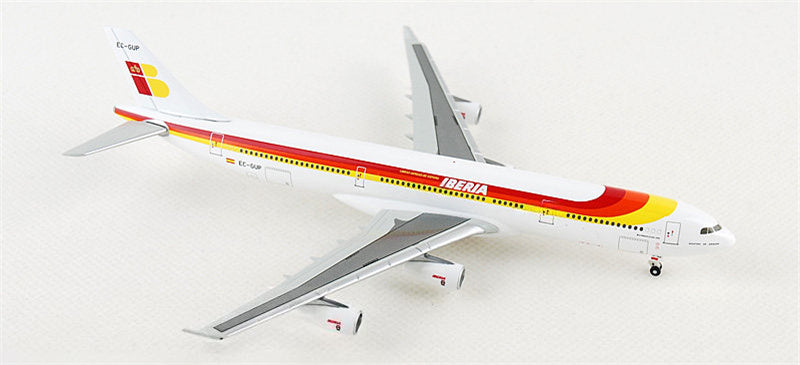 Hogan Iberia Airbus A340-300 EC-GUP 1:400 Diecast Model view 1
