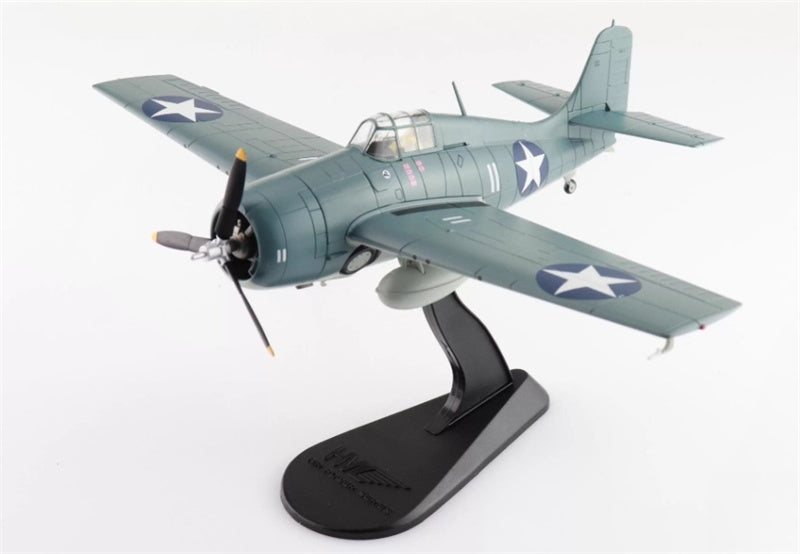 HOBBY MASTER F4F-4 Battle of Midway white 11 Lt. Scott McCuskey VF-3 USS Yorktown June 1942 1:48 Airplane Pre-built Model