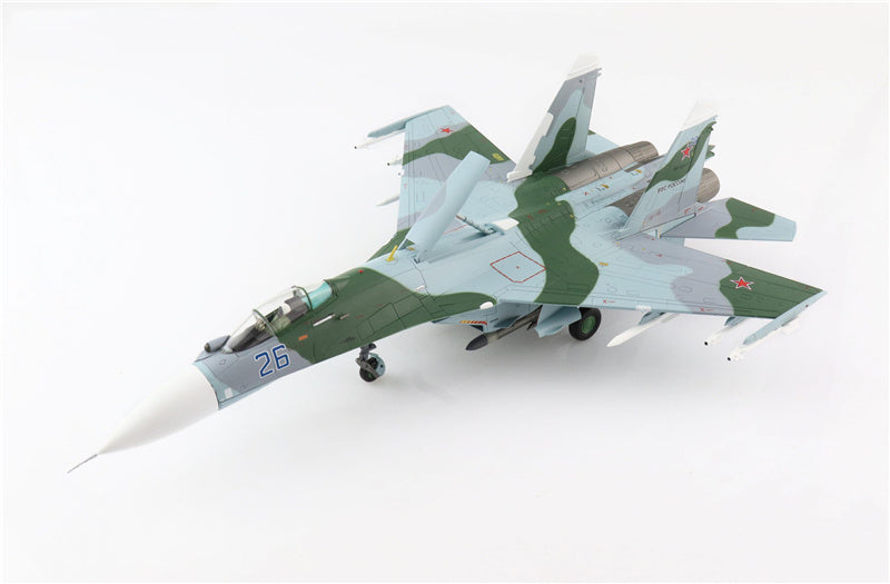 HOBBY MASTER Su-27SM Flanker B Black Sea Blue 26 Russian Air Force 2016 1/72 Aircraft Pre-built Model
