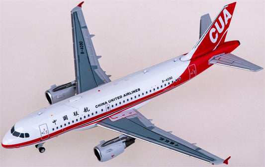NG Models China United Airlines for Airbus A319 B-4090 1:400 Airplane Pre-built  Airliner Model Display