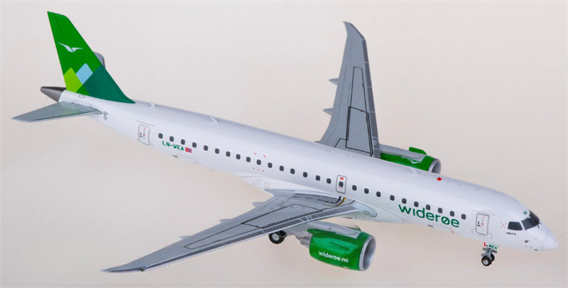 Geminijets Wideroe for Embraer ERJ-190-E2 LN-WEA 1:200 Airplane Pre-built  Airliner Model Display