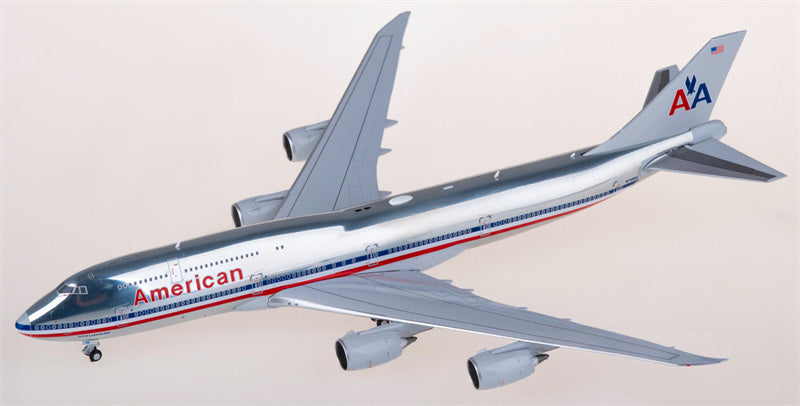 JC Wings American Airlines Boeing 747-8i N748AA 1:400 Diecast Model view 1