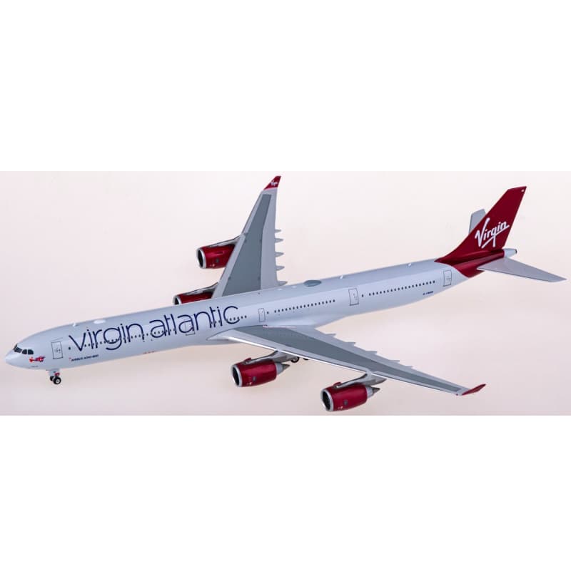 Phoenix Virgin Atlantic Airbus A340-600 G-VWEB 1:400 Aircraft Pre-built  Airliner Model Display