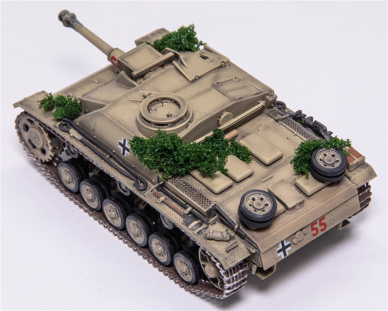 Dragon 10.5cm StuH.42 Ausf.G Armored Regiment 1944 Bush Camouflage Version Limited Edition 1:72 Tank Pre-built Model