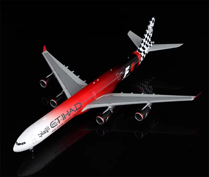 SQ Wings Etihad Airways Airbus A340-600 A6-EHJ 2011 1:200 Aircraft Model