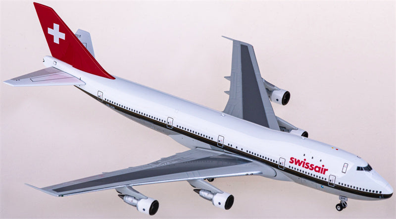 Phoenix Swissair Boeing 747-200 HB-IGB 1:400 Diecast Model view 1