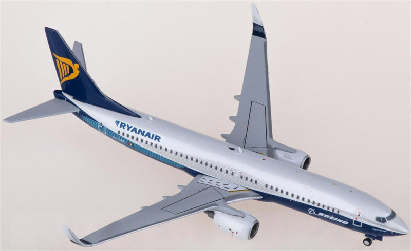 JC Wings Ryanair Boeing 737-800 EI-DCL Dreamliner 1:400 Diecast Model view 3