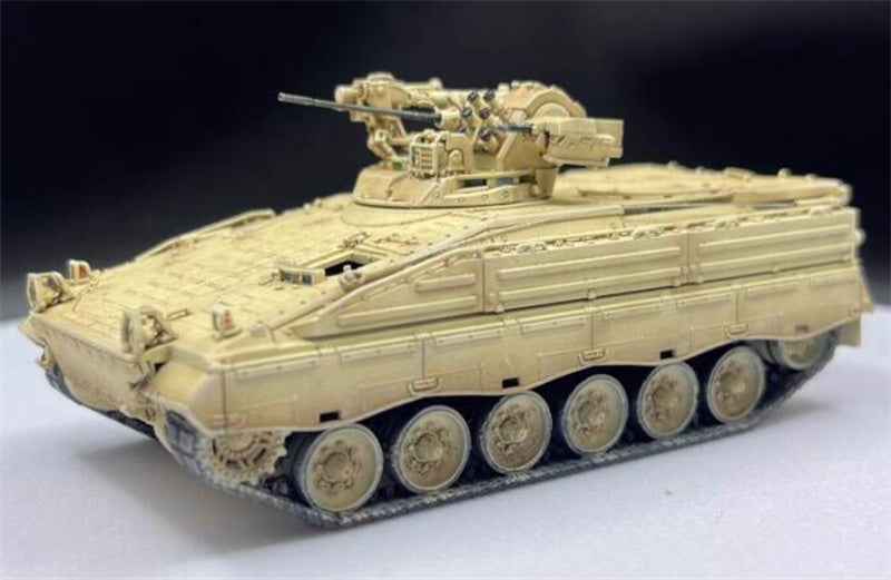 AM German Weasel Infantry Fighting Vehicle Desert Color 1:72 Tank Pre-built Model