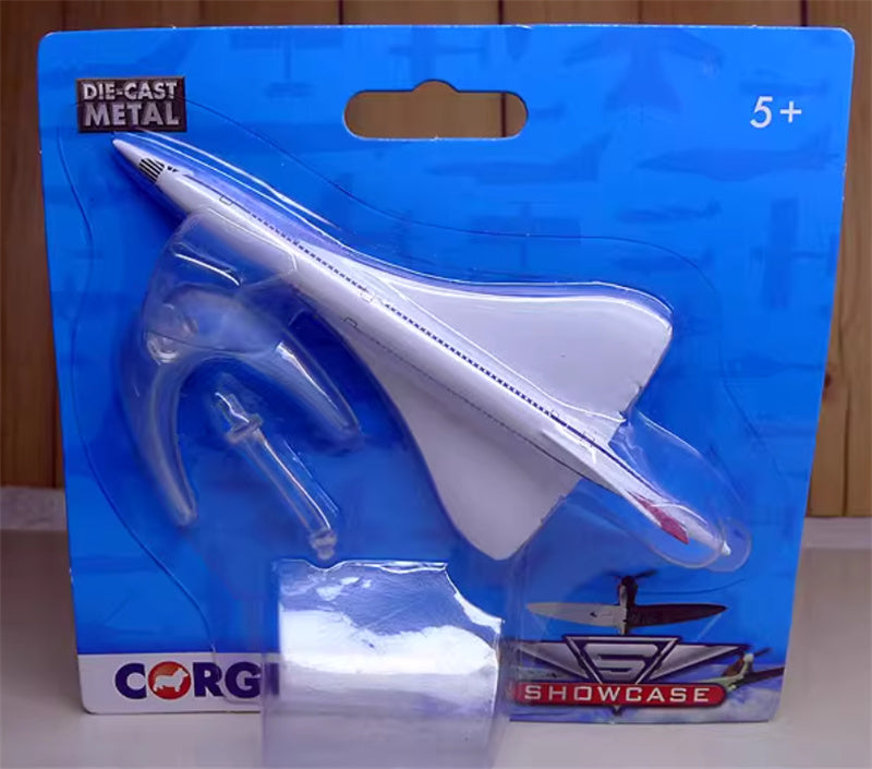 CORGI British Airways Concorde Last BA Tail milky white 1:100 Aircraft Pre-built Model