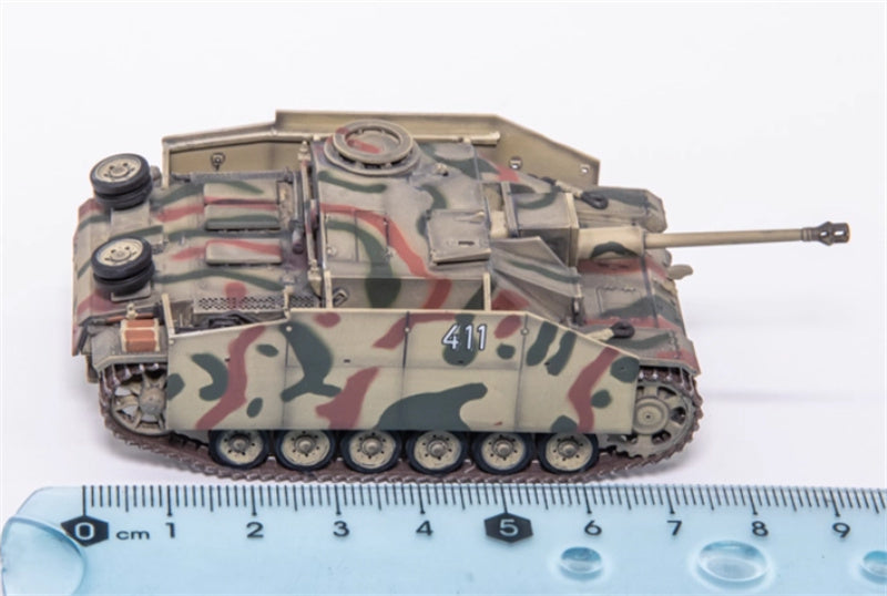 Dragon StuG.III Ausf.G Early Production w/Schurzen 115th Armored Battalion Italy 1943 1:72 Tank Pre-built Model
