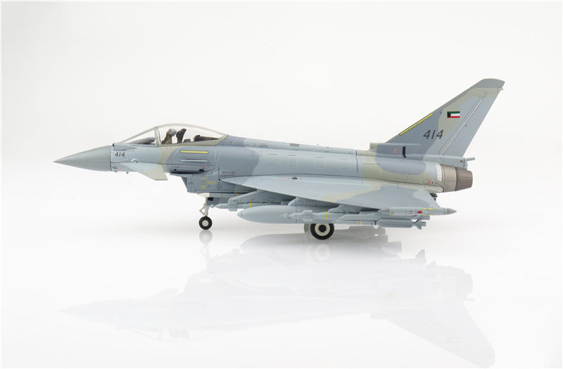 HOBBY MASTER Eurofighter Typhoon 414 Kuwait Air Force (pseudo scheme) 1/72 Aircraft Pre-built Model
