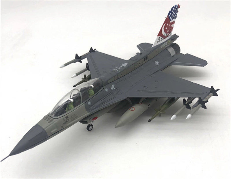 FLOZ F16D Singapore Air Force fighter jet 1:72 Aircraft Pre-built Model