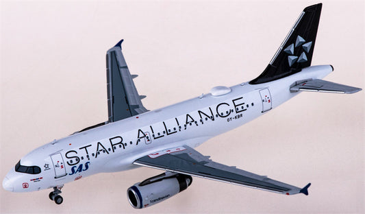 NG Models SAS for Airbus A319 OY-KBR Star Alliance 1:400 Airplane Pre-built  Airliner Model Display
