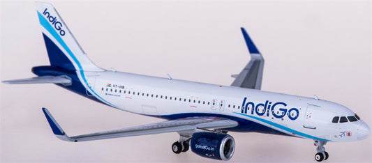 Phoenix Indigo Airbus A320neo VT-IVB 1:400 Diecast Model view 1