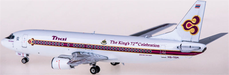 Phoenix Thai Airways Boeing 737-400 HS-TDK 1:400 Diecast Model view 2