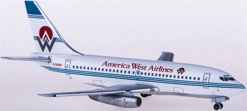 AeroClassics America West Airlines Boeing 737-200 N138AW 1:400 Diecast Model view 3