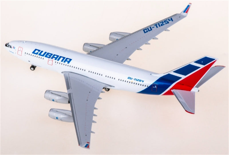 Phoenix Cubana Airlines for Ilyushin Il-96-300 CU-T1254 1:400 Aircraft Pre-built  Airliner Model Display