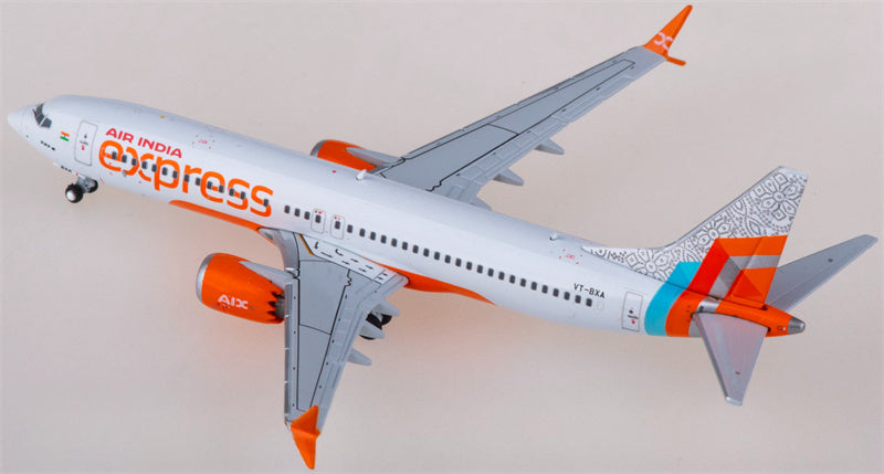 Geminijets Air India Express Boeing 737 MAX 8 VT-BXA 1:400 Diecast Model view 4