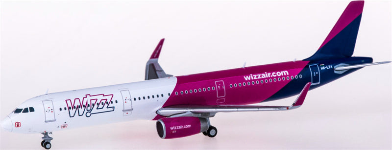 JC Wings Wizz Air Airbus A321 HA-LTA 1:400 Diecast Model view 4