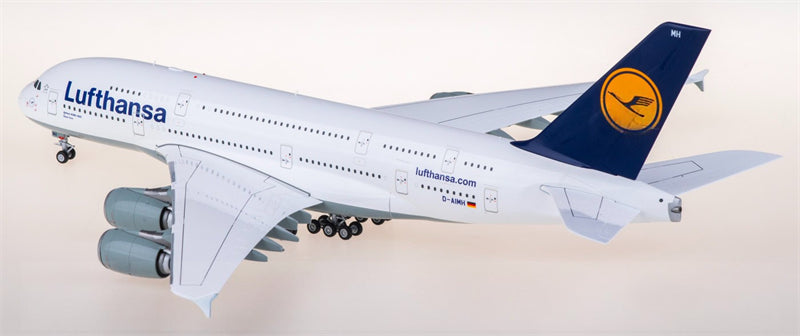 SQ Wings Lufthansa Airbus A380 D-AIMH 1:200 Diecast Model view 4