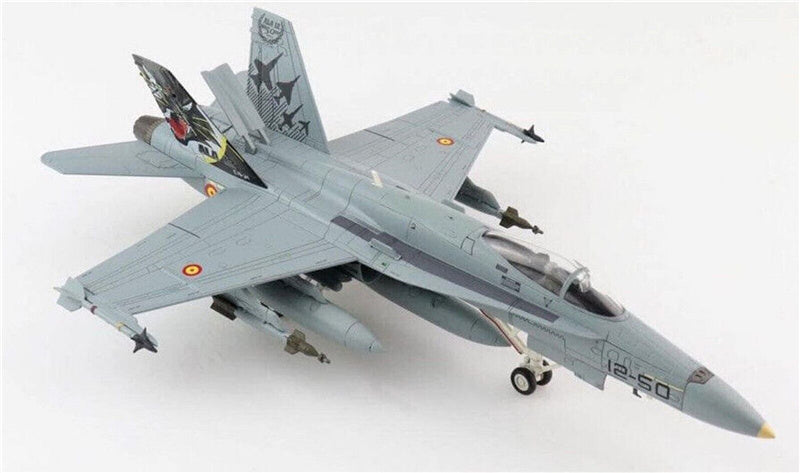 Hobby Master EF-18A ALA 12 50th Anniversary 12-50/C15-34 Ala 12 Spanish Air Force 2010 1/72 Aircraft Pre-built Model