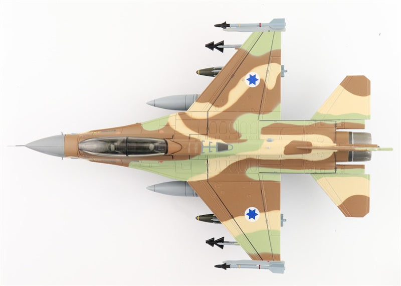 HOBBY MASTER F16D Fighting Falcon Barak 628 105 Squadron The Scorpion IAF (with 4 x GBU-31) 1:72 Aircraft Pre-built Model