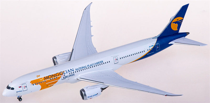 NG Models MIAT Mongolian Airlines Boeing 787-9 JU-1789 1:400 Diecast Model view 4
