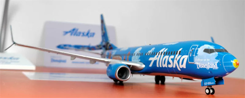 JC Wings 1:200 Alaska Airlines B737-800 N537AS DIECAST Model