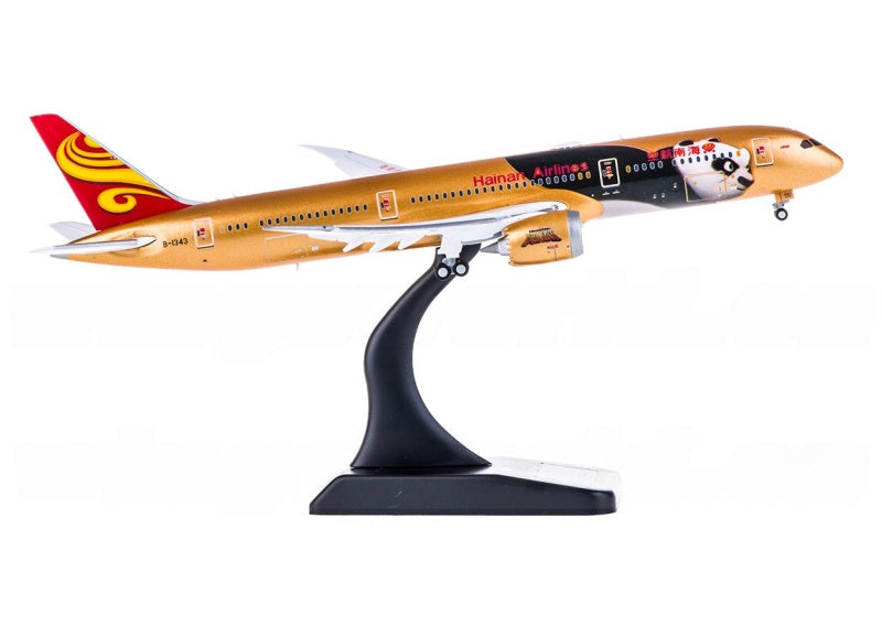 JC Wings Hainan Airlines Boeing 787-9 B-1343 Flaps down 1:400 Aircraft Pre-built  Airliner Model Display