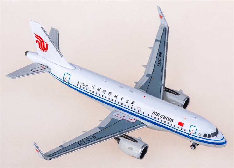 NG Models 1:400 Air China Airbus A319neo B-32LD Diecast Model view 3