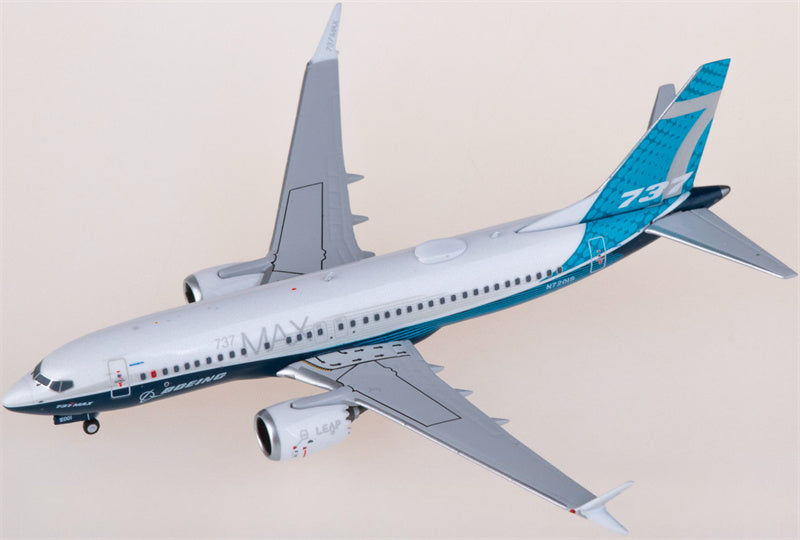 NG Models Boeing 737 MAX 7 N7201S 1:400 Airplane Pre-built  Airliner Model Display