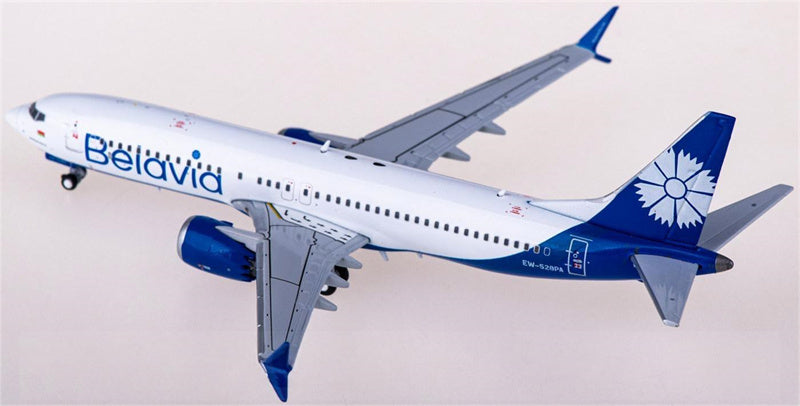 JC Wings Belavia Boeing 737 MAX 8 EW-528PA 1:400 Diecast Model view 4
