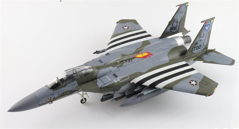 HOBBY MASTER McDonnell Douglas F15E USAF Spirit of Goldsboro 88-1702 334th FS 4th FW May 2023 1:72 Aircraft Pre-built Model