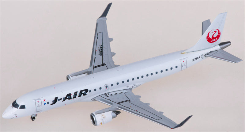 JC Wings J-Air for Embraer ERJ-190STD JA252J 1:400 Airplane Pre-built  Airliner Model Display