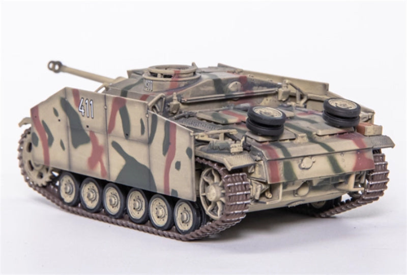 Dragon StuG.III Ausf.G Early Production w/Schurzen 115th Armored Battalion Italy 1943 1:72 Tank Pre-built Model