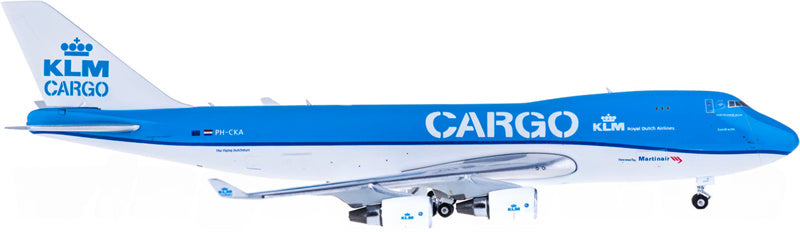 フェニックス KLM カーゴ ボーイング 747-400 PH-CKA 1:400 飛行機 組み立て済み旅客機モデル ディスプレイ