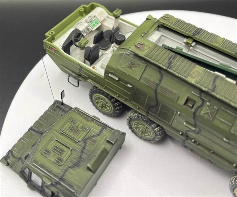 AM Spider (SS-23 type) Oka tactical ballistic missile stripe coating 1:72 Tank Pre-built Model