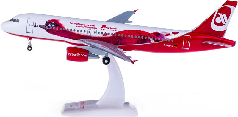 Hogan Air Berlin for Airbus A320 D-ABFO 1:200 Aircraft Pre-built  Airliner Model Display
