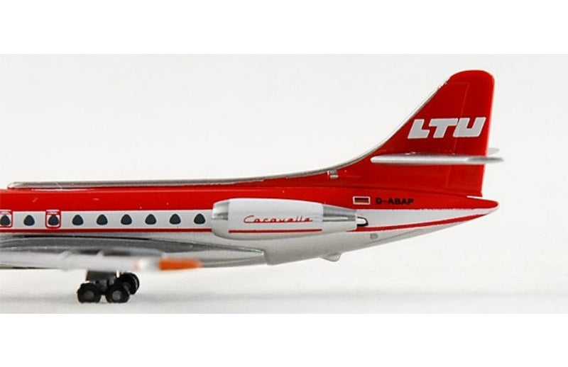 Herpa LTU Aerospatiale Caravelle Sud Aviation SE 210 D-ABAP 1:500 Aircraft Pre-built  Airliner Model Display